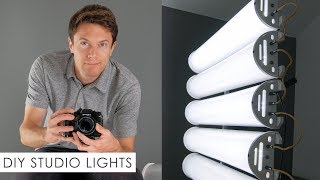 DIY Studio Lights  How to Build Your Own [upl. by Ecylahs]