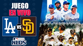 🔴 EN VIVO LOS ANGELES DODGERS vs SAN DIEGO PADRES  SERIE DIVISIONAL LIGA NACIONAL [upl. by Rehtul]