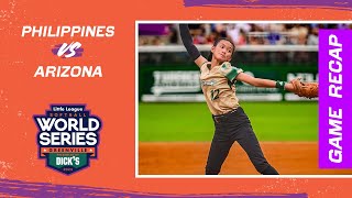 Game Highlights Philippines vs Arizona  Little League Softball World Series [upl. by Ecerahc346]