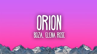 Boza ELENA ROSE  Orion [upl. by Oys]