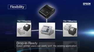 Epson TMP80 Mobile POS Printer [upl. by Attiuqal]