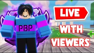 🔴Roblox Bedwars Playing With Viewers LIVE [upl. by Cirda]