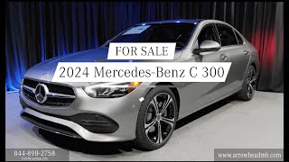 New 2024 MercedesBenz CClass C 300 Sedan MB of Arrowhead Phoenix AZ [upl. by Nivlad196]