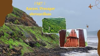 Part 3  Harihareshwar Aaravi Shrivardhan Diveagar beach Exploring coastal road  Temple [upl. by Halihs848]