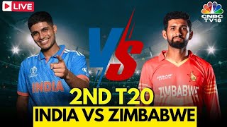 India Vs Zimbabwe LIVE Match Today  India Vs Zimbabwe LIVE Scoreboard  Shubman Gill  N18L [upl. by Trela949]