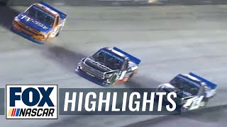 FINAL LAPS Chandler Smith MOVES Sheldon Creed for walkoff win at Bristol  NASCAR ON FOX [upl. by Emerson]