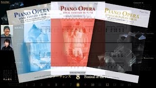 Scrolling Sheet Piano Opera Final Fantasy IIX Full Series 3 Albums [upl. by Philipp]