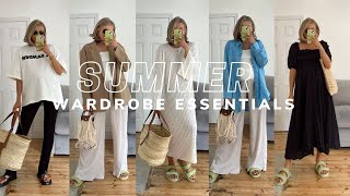 9 SUMMER ESSENTIALS 2022  FARFETCH CODE  Summer Outfit Ideas [upl. by Nofets657]