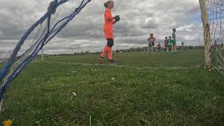 Liams first game with the GoPro in goal ⚽️ goalkeeper gopro football goalkeeperpov grassroots [upl. by Willis]