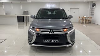 Mitsubishi Outlander 24 CVT Sunroof Grey 2015 Facelift SNS5422S [upl. by Tam]