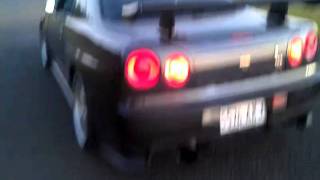 R34 GTR RB2630 HKS T51R Running engine in [upl. by Allwein]