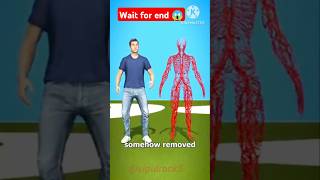 Long Your Blood Vessels 😱 shorts youtubeshorts viralvideo trending [upl. by Lowndes]