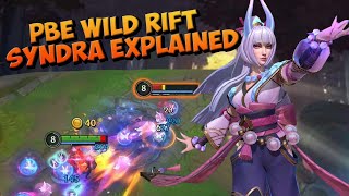 WILD RIFT SYNDRA  SKILL AND COMBO EXPLANATION [upl. by Terencio491]