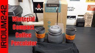 Prepper Coffee Maker Winterial Percolator [upl. by Stirling467]