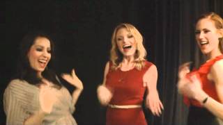 The GIRLS from the Jersey Boys give private serenade quotMy Boyfriends Backquot [upl. by Rahmann]