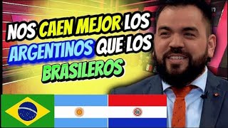 quot🔥 PARAGUAYOS OPINAN LOS HINCHAS ARGENTINOS SON MÁS BIENVENIDOS QUE LOS BRASILEROS EN PARAGUAY 🇵🇾quot [upl. by Ennahs249]