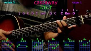 castaway zac brown band guitar chords [upl. by Ober]