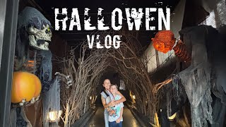 Vlog 🎃 Visitamos el Pasadizo de Hallowen 👻 Málaga con niños [upl. by Novart]