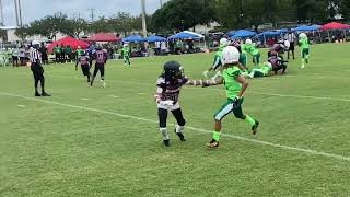 Hollywood Pal Vs Pompano Eagles 10U Action Hollywood Went to Work 1st Half Highlights [upl. by Violette]