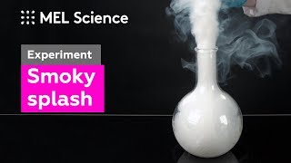 How to make smoke without fire quotSmoky Splashquot experiment [upl. by Egon]