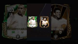 ROBERTO CARLOS 🇧🇷 VS BRAZIL 🇧🇷 CARDS IN FC MOBILE fcmobile24 fcmobile fifa shorts viral [upl. by Lorette]