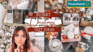 POUNDLAND CHRISTMAS HAMPERS AND GIFTS UNDER £10  EXPENSIVE LOOKING PRESENTS ON A BUDGET 2020 [upl. by Disario]