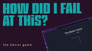 The Bézier Game  and my complete failures as a graphic designer [upl. by Nawor]