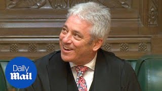 Bercow jokes that baby in the Commons is better behaved than MPs [upl. by Whiting]