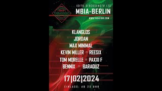 Techno Live DJ Set from Tabassgo  MBia Club Berlin [upl. by Eceined]