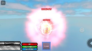 killstreak sword fighting universe Crystal sword 100M kills phase [upl. by Enilesor397]