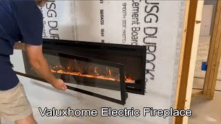 Valuxhome Electric Fireplace  Review 2021 [upl. by Hjerpe]