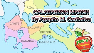 CALABARZON March by Agapito M Caritativowith complete lyrics [upl. by Ehtyde76]