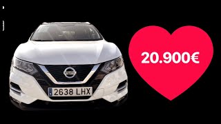 20900 € Ocasión NISSAN QASHQAI Gasolina 140 CV 17000 km matriculado Julio 2020 [upl. by Ortrud]