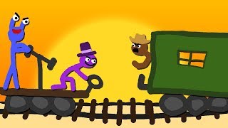 Zombey und maudado entkommen von einem Zug Escapists 2 [upl. by Ahsrats112]