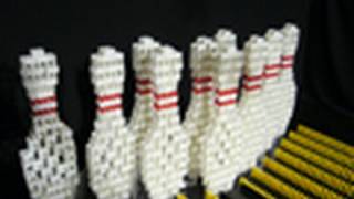 Bowling For Dominos 4800 dominoes [upl. by Jake]