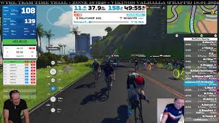 WTRL Team Time Trial  Zone 16 248  Vikings Valhalla Frappe 18012024 [upl. by Yesdnil689]