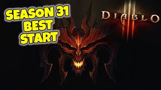 Fastest Start and Best Class in Diablo 3 Season 31 [upl. by Blackman545]