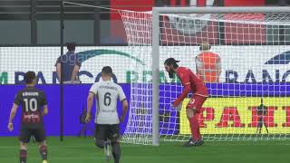 Highlights AC MIlan vs Spezia  Lega Serie A  FIFA 23 [upl. by Erihppas]