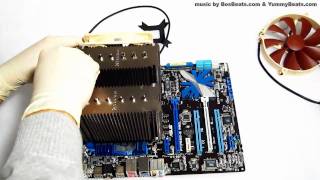 YB 9 Noctua NHD14 installation on LGA 1156 Socket  Quiet Your PC pt1 [upl. by Charin]