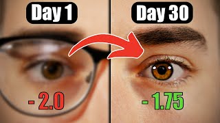 Do Eye Exercises Actually Work I Tried for 30 Days [upl. by Refinaj144]