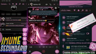 PRETO ULTRA NOVO MELHOR WHATSAPP IMUNE PRIMÁRIO E SECUNDÁRIO ATUALIZADO YOWHATSAPP TRAVAS ZAP💥 [upl. by Emile750]