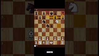 Fried liver game  Mate in 10 moves [upl. by Eelloh495]