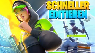 SCHNELLER EDITIEREN in FORTNITE mit DIESEN EINSTELLUNGEN ⚙️ [upl. by Aissenav]