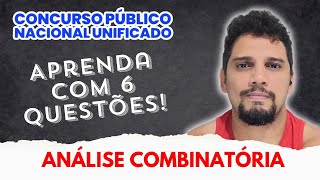 Princípio fundamental da contagem Permutação Arranjo e Combinação  BLOCO 8  COMPARTILHE 🤓👍✅ [upl. by Ayotyal340]