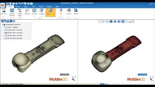 Moldex3D R16｜Running a MultiComponent Molding Analysis with Moldex3D Studio [upl. by Dickens]