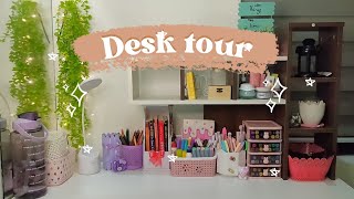 ✨നിങ്ങൾ കുറേ പേര് ചോദിച്ച desk tour video  Desk tour with all product link desktour [upl. by Lachman817]