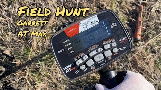 Field Hunt Garrett AT Max Metal Detecting [upl. by Kallman346]