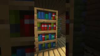 Minecraft Secret Door🤫 APT Sped Up minecraft shorts [upl. by Llerrud90]