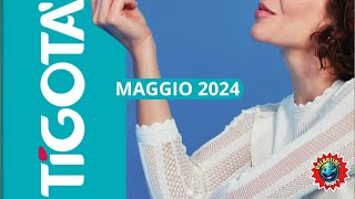 VOLANTINO Tigotà MAGGIO 2024 🟢⚪️🔴 offerte [upl. by Nnylodnewg]