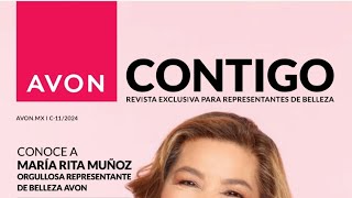 Avon contigo campaña 11 2024 México [upl. by Annaeg]